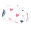 2-Pc,Bouffant Nurse Hats,Scrub Cap Adjustable Scrub Hats with Sweatband,Animal Heart White Polka Dot view 1