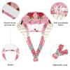 YTYVAGT Nursing Hats,Working Cap with Buttons and Cotton Sweatband,Flower Fan Pink Texture view 4