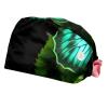 2-Pc,Bouffant Nurse Hats,Scrub Cap Adjustable Scrub Hats with Sweatband,Butterfly and Rose view 1