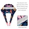 2-Pc,Bouffant Nurse Hats,Scrub Cap Adjustable Scrub Hats with Sweatband,Candy Decorative Cartoon Snowflakes view 4