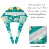 2-Pc,Bouffant Nurse Hats,Scrub Cap Adjustable Scrub Hats with Sweatband,Elephant Green Background view 4