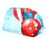 2-Pc,Bouffant Nurse Hats,Scrub Cap Adjustable Scrub Hats with Sweatband,4th July Colorful Art Pattern view 1