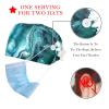 2-Pc,Bouffant Nurse Hats,Scrub Cap Adjustable Scrub Hats with Sweatband,Turquoise Sea Surf view 2