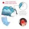 2-Pc,Bouffant Nurse Hats,Scrub Cap Adjustable Scrub Hats with Sweatband,Unicorn and Rainbow Clouds view 2