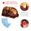 2-Pc,Scrub Bouffant Caps,Workout Hat with Sweatband Headgear for Women,Australia Sunset Kangaroo Ostrich view 2