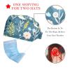 2-Pc,Bouffant Nurse Hats,Scrub Cap Adjustable Scrub Hats with Sweatband,Animal Bunny Chicken Pattern view 2