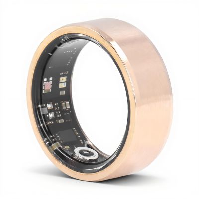 Diyeeni Smart Ring, Universal Health with App, Sports Ring with Heart Rate Monitor, Sleep Monitor, Temperature, Pedometer, IP68 Life (21.5mm/0.85in)