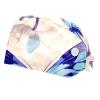 2-Pc,Bouffant Nurse Hats,Scrub Cap Adjustable Scrub Hats with Sweatband,Abstract Colorful Butterflies view 1