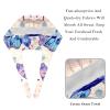 2-Pc,Bouffant Nurse Hats,Scrub Cap Adjustable Scrub Hats with Sweatband,Abstract Colorful Butterflies view 4