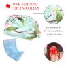 2-Pc,Scrub Bouffant Caps,Workout Hat with Sweatband Headgear for Women,Blooming Spring Flowers view 2
