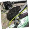 balacoo 1 Box 12 Pcs Bicycle Screw Elbow Pads Spring Coil Keychain Disc Brakes Chafing Dish Mini Disc Brake Bolts Steel Mountain Bike Accessory Screws Alloy Steel Plum Bossom Component T25, Golden view 4