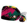2-Pc,Gourd-Shaped Working Cap,Fisherman Hat with Buttons and Cotton Sweatband,Abstract Art Geometry Style Pattern view 1