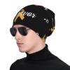 Appendix Cancer Survivor Chic Knit Beanies: Cozy Skull Caps for Winter Warmth at Home & Outdoors!48 Black view 2