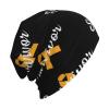 Appendix Cancer Survivor Chic Knit Beanies: Cozy Skull Caps for Winter Warmth at Home & Outdoors!48 Black view 3