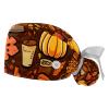 2-Pc,Gourd-Shaped Working Cap,Fisherman Hat with Buttons and Cotton Sweatband,Autumn Harvesting with Pumpkin view 1