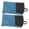 balacoo 1 Pair Shinguards Sleeves Leg Gaiters Mountain Climbing Gaiters Boot Gaiters Waterproof Calf Gaiters Snow Gaiters Protection Bike Boot Covers Men and Women Boots, 40X21cm, Blue view 1