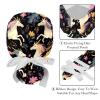 2-Pc,Gourd-Shaped Working Cap,Fisherman Hat with Buttons and Cotton Sweatband,Animal Unicorn Floral Flower view 4