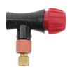 Gogogmee Portable Inflatable Bottle Adapter for Mountain Bike Pumping Thickened Inflator Head Compatible with Various Valves Easy Air Outlet