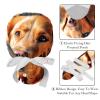 2-Pc,Gourd-Shaped Working Cap,Fisherman Hat with Buttons and Cotton Sweatband,Dog Golden Retriever view 4