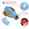 2-Pc,Gourd-Shaped Working Cap,Fisherman Hat with Buttons and Cotton Sweatband,Animal Leopard Traditional view 3