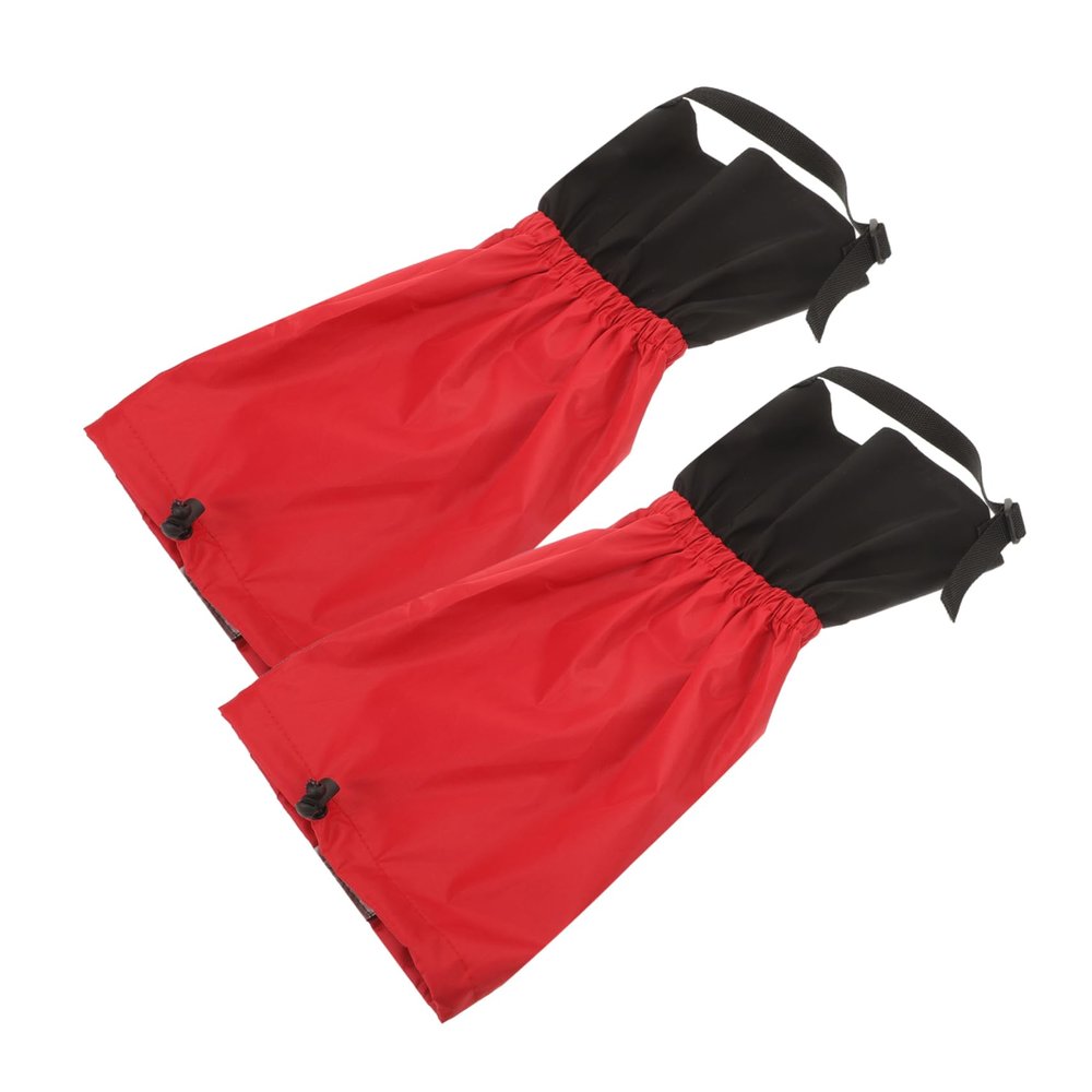 balacoo Gaiters Hiking Snow Gaiters Ankle Gaiters Waterproof Leg Sleeve for Women Leg Gaiters for Gaiters for Men Leg Sleeves for Men for Travel On Foot Red, Medium, UVJS284003OCGAO