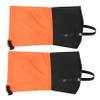 balacoo Outdoor Leg Gaiters for Men Durable Windproof Calf Covers for Hiking Climbing Camping Tear Resistant for Snow Sand Protection Orange view 1
