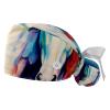 2-Pc,Gourd-Shaped Working Cap,Fisherman Hat with Buttons and Cotton Sweatband,Abstract Art Colorful Horse view 1