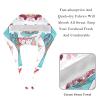 2-Pc,Bouffant Nurse Hats,Scrub Cap Adjustable Scrub Hats with Sweatband,Bird and Candy Snowflake view 4