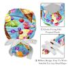 2-Pc,Gourd-Shaped Working Cap,Fisherman Hat with Buttons and Cotton Sweatband,Celebrate Holiday Ice Cream view 4