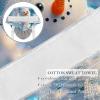 2-Pc,Gourd-Shaped Working Cap,Fisherman Hat with Buttons and Cotton Sweatband,Christmas Stars Snowflakes Snowman view 2