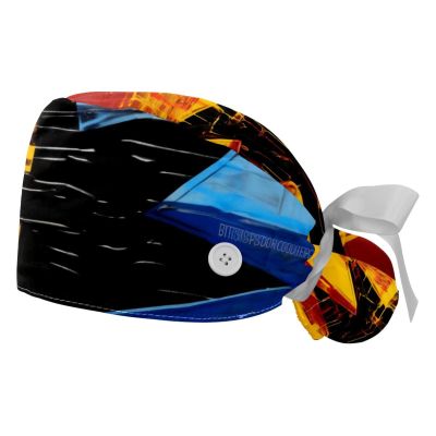 YTYVAGT 2-Pc,Gourd-Shaped Working Cap,Fisherman Hat with Buttons and Cotton Sweatband,Black American Flag Combination
