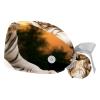 2-Pc,Gourd-Shaped Working Cap,Fisherman Hat with Buttons and Cotton Sweatband,Animal Tiger Stone Forest view 1