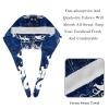 2-Pc,Bouffant Nurse Hats,Scrub Cap Adjustable Scrub Hats with Sweatband,Christmas Night Deer view 4