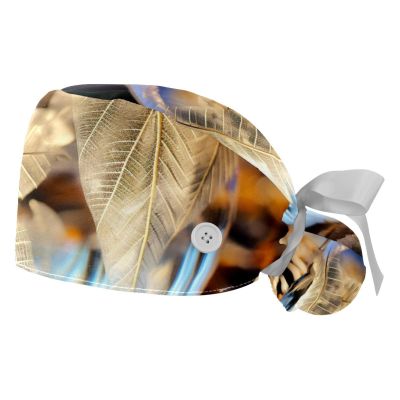 2-Pc,Gourd-Shaped Working Cap,Fisherman Hat with Buttons and Cotton Sweatband,Bubble Leaf Beach Ball