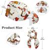 Nurse Scrub Caps,Scrub Hats with Buttons and Cotton Sweatband,Cartoon Cute Snowmen view 2