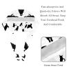 2-Pc,Bouffant Nurse Hats,Scrub Cap Adjustable Scrub Hats with Sweatband,Cute Cat Animal Silhouette view 4