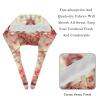 2-Pc,Bouffant Nurse Hats,Scrub Cap Adjustable Scrub Hats with Sweatband,Flower Japanese Cherry view 4