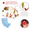 2-Pc,Bouffant Nurse Hats,Scrub Cap Adjustable Scrub Hats with Sweatband,Ethnic Indian Cartoon Animals view 2
