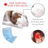 2-Pc,Bouffant Nurse Hats,Scrub Cap Adjustable Scrub Hats with Sweatband,Cute Animal and Snow Pattern view 2