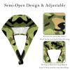 2-Pc,Bouffant Nurse Hats,Scrub Cap Adjustable Scrub Hats with Sweatband,Camouflage Classic Traditional view 3