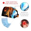 2-Pc,Bouffant Nurse Hats,Scrub Cap Adjustable Scrub Hats with Sweatband,Flaming Football view 2