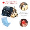 2-Pc,Bouffant Nurse Hats,Scrub Cap Adjustable Scrub Hats with Sweatband,Shepherd Dog Animal Starry Illustration view 2