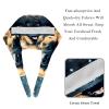 2-Pc,Bouffant Nurse Hats,Scrub Cap Adjustable Scrub Hats with Sweatband,Shepherd Dog Animal Starry Illustration view 4
