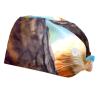 2-Pc,Bouffant Nurse Hats,Scrub Cap Adjustable Scrub Hats with Sweatband,Animal and Tree view 1