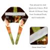 2-Pc,Bouffant Nurse Hats,Scrub Cap Adjustable Scrub Hats with Sweatband,Farm Brown Cow view 4