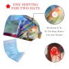 2-Pc,Bouffant Nurse Hats,Scrub Cap Adjustable Scrub Hats with Sweatband,Watercolor Branch Abstract Bird view 2