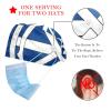 2-Pc,Bouffant Nurse Hats,Scrub Cap Adjustable Scrub Hats with Sweatband,Blue and White Scotland Flag view 2