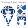 2-Pc,Bouffant Nurse Hats,Scrub Cap Adjustable Scrub Hats with Sweatband,Blue and White Scotland Flag view 3