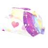 2-Pc,Bouffant Nurse Hats,Scrub Cap Adjustable Scrub Hats with Sweatband,Purple Rainbow Unicorn view 1
