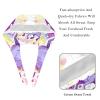 2-Pc,Bouffant Nurse Hats,Scrub Cap Adjustable Scrub Hats with Sweatband,Purple Rainbow Unicorn view 4